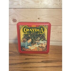 1992 Crayola Limited Edition Christmas Holiday Tin